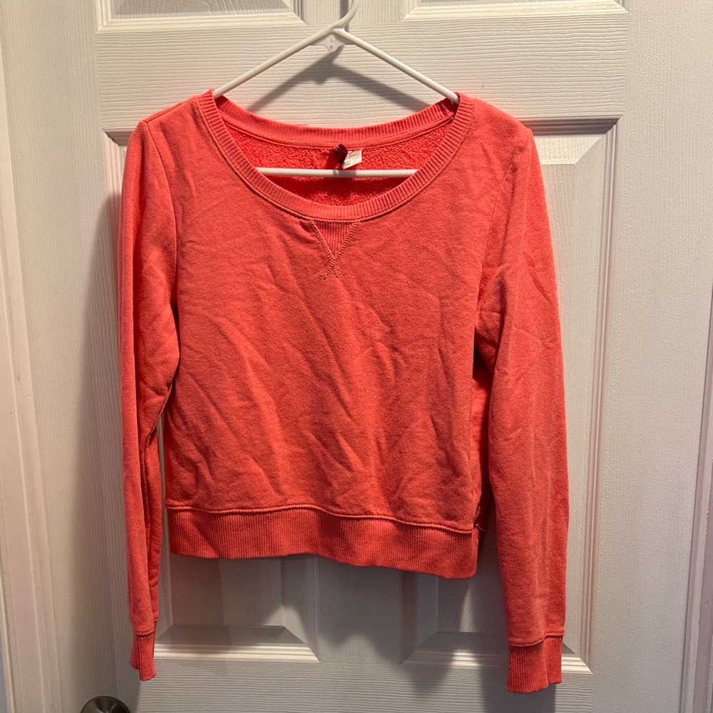 H&M Coral Women's Sweatshirt